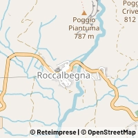 Mapa Roccalbegna
