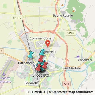 Mappa Via el Alamein, 58100 Grosseto GR, Italia (2.29143)
