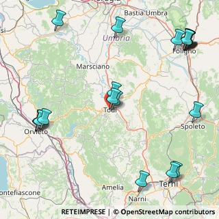 Mappa Via Paolo Rolli, 06059 Todi PG, Italia (24.5285)