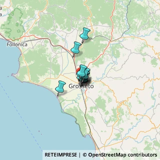 Mappa Via Borneo, 58100 Grosseto GR, Italia (4.69)