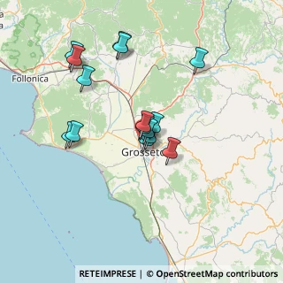 Mappa Via Borneo, 58100 Grosseto GR, Italia (12.69467)
