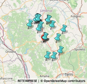 Mappa Via San Lorenzo, 06059 Todi PG, Italia (11.4775)