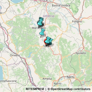Mappa Via delle Mura Antiche, 06059 Todi PG, Italia (8.6725)