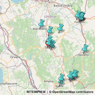 Mappa Via delle Mura Antiche, 06059 Todi PG, Italia (22.0785)