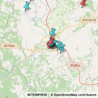 Mappa Via Largo Martino I, 06059 Todi PG, Italia (2.73077)