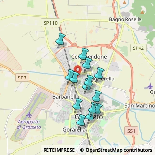 Mappa Largo Giava, 58100 Grosseto GR, Italia (1.61214)