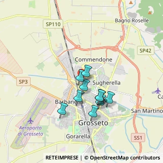 Mappa Largo Giava, 58100 Grosseto GR, Italia (1.42909)