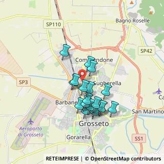 Mappa Largo Giava, 58100 Grosseto GR, Italia (1.51263)