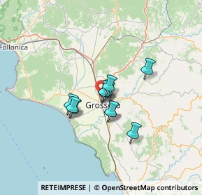 Mappa Largo Giava, 58100 Grosseto GR, Italia (8.52364)