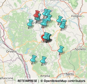 Mappa Viale Consolazione, 06059 Todi PG, Italia (12.115)
