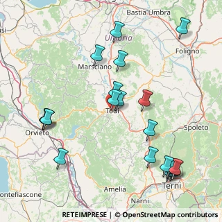 Mappa Viale della Vittoria, 06059 Todi PG, Italia (20.104)