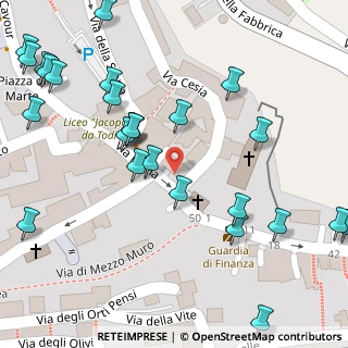 Mappa Via S. Maria in Cammuccia, 06059 Todi PG, Italia (0.07143)