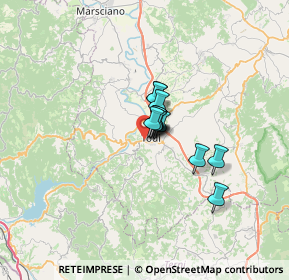 Mappa Viale di Montesanto, 06059 Todi PG, Italia (3.31583)