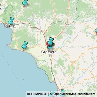 Mappa CAP, 58100 Grosseto GR, Italia (31.348)