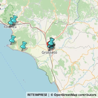 Mappa CAP, 58100 Grosseto GR, Italia (13.84)