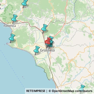 Mappa CAP, 58100 Grosseto GR, Italia (20.41583)
