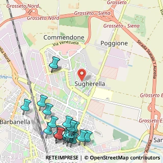 Mappa Via Annibale Spinelli, 58100 Grosseto GR, Italia (1.625)