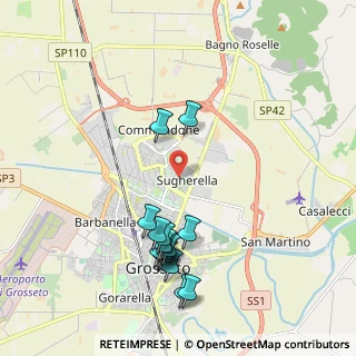Mappa Via Annibale Spinelli, 58100 Grosseto GR, Italia (2.19938)