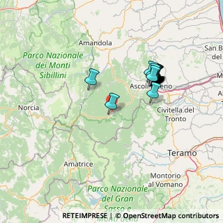 Mappa Frazione Paggese, 63095 Paggese-Santa Maria AP, Italia (14.0135)