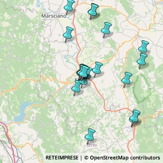 Mappa Parco Fluviale del Tevere, 06059 Todi PG, Italia (7.672)