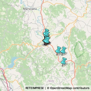 Mappa Parco Fluviale del Tevere, 06059 Todi PG, Italia (2.90917)