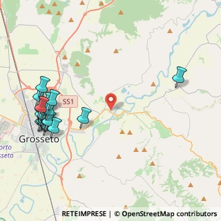 Mappa Via degli Olivi, 58100 Istia d'Ombrone GR, Italia (5.5685)