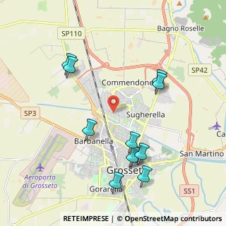 Mappa Via India, 58100 Grosseto GR, Italia (2.28)