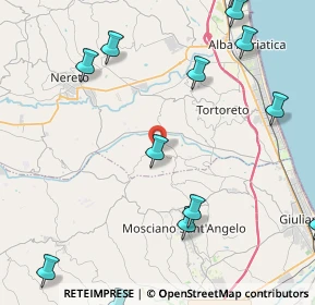Mappa Via della Stella, 64018 Tortoreto TE, Italia (6.12231)