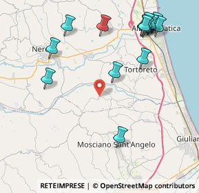 Mappa Via della Stella, 64018 Tortoreto TE, Italia (5.24071)