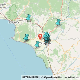 Mappa Localita' Marrucheto, 58100 Grosseto GR, Italia (9.08154)