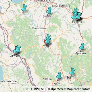 Mappa Via di Borgo Nuovo, 06059 Todi PG, Italia (24.4525)