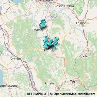 Mappa Via di Borgo Nuovo, 06059 Todi PG, Italia (6.35417)