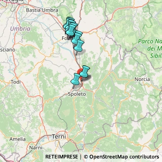 Mappa Via degli Ulivi, 06049 Campello sul Clitunno PG, Italia (15.71938)