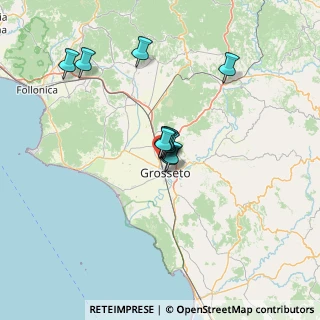 Mappa Via Ambra, 58100 Grosseto GR, Italia (9.58091)