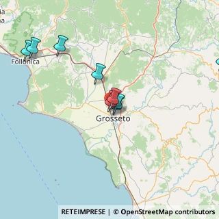 Mappa Via Ambra, 58100 Grosseto GR, Italia (24.95833)