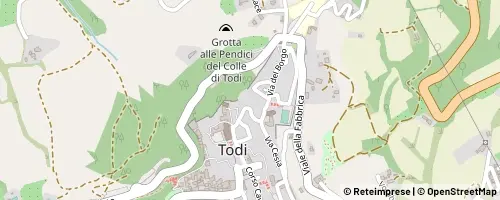 Mappa Todi