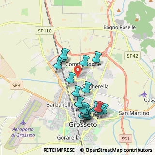 Mappa Via Lituania, 58100 Grosseto GR, Italia (1.916)