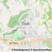 Mapa Todi