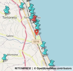 Mappa Via Torino, 64018 Tortoreto Lido TE, Italia (2.75778)
