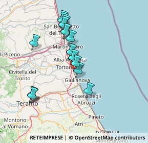 Mappa Via Torino, 64018 Tortoreto Lido TE, Italia (14.31833)