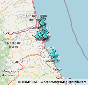 Mappa Via Torino, 64018 Tortoreto Lido TE, Italia (7.19286)