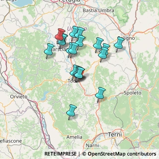 Mappa Località Collina, 06059 Todi PG, Italia (12.023)