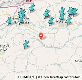 Mappa Contrada Villa Ricci, 64027 Sant'Omero TE, Italia (6.004)