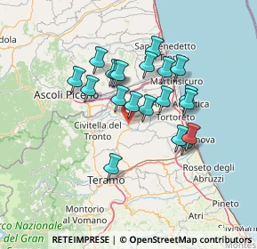 Mappa Contrada Villa Ricci, 64027 Sant'Omero TE, Italia (11.815)