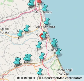 Mappa Via Salino, 64018 Tortoreto TE, Italia (9.813)