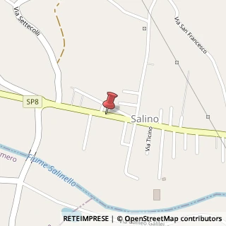Mappa Ctr. Salino, 64018 Tortoreto, Teramo (Abruzzo)