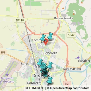Mappa Via Giovanni Falcone, 58100 Grosseto GR, Italia (2.68438)