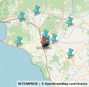 Mappa Complesso Residenziale Il Borgo, 58100 Grosseto GR, Italia (9.108)