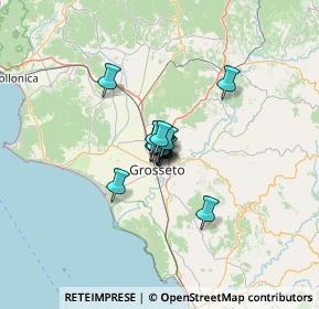 Mappa Complesso Residenziale Il Borgo, 58100 Grosseto GR, Italia (6.39923)