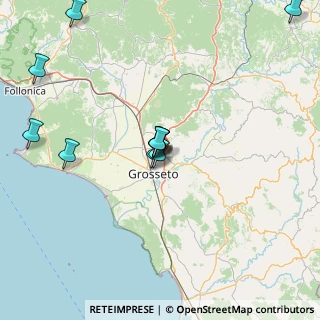 Mappa Via Genova, 58100 Grosseto GR, Italia (15.80364)